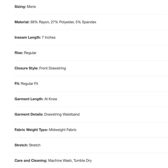 NWT New PRINCE PICKLEBALL Men's Ponte Shorts 7" Inseam Navy Blue SZ‎ Large Cargo - Picture 12 of 13